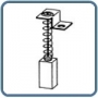 Jeu 2 Charbons/Metabo Da-6,3x8x15