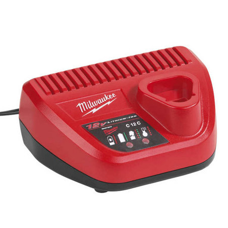 Chargeur  MILWAUKEE 3Ah - Li-Ion - Tension de sortie 12V