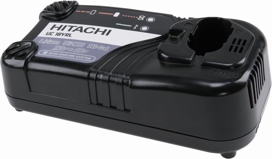 Chargeur  HITACHI 3,5Ah - Ni-Cd + Ni-MH + Li-Ion - Tension de sortie 7,2V à 18V