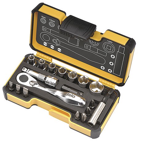 Coffret R-GO XS 1/4" 18 pces - à commander par 1