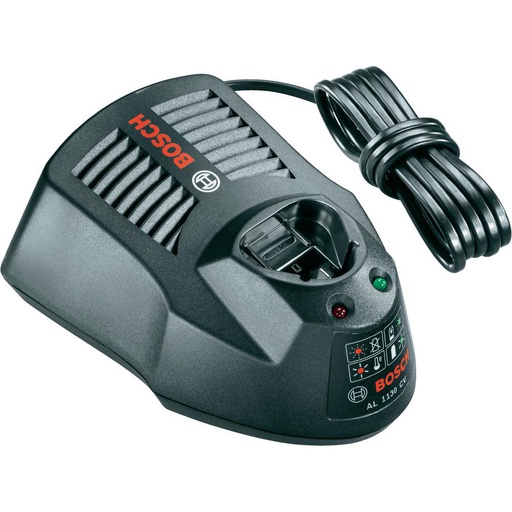 AL1130CV Chargeur  BOSCH 1,5Ah - Li-Ion - Tension de sortie 12V à 18V CHARGEURS