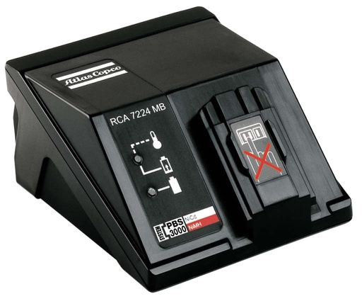 RCA7224MB Chargeur  AEG 3Ah - Ni-Cd + Ni-MH - Tension de sortie 7,2V à 24V CHARGEURS