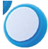 Eponge Bleue 150x50 - Velcro PLATEAUX 44115